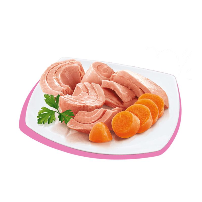 Petreet Cat Tonno rosa con carote 6 x 70 gr