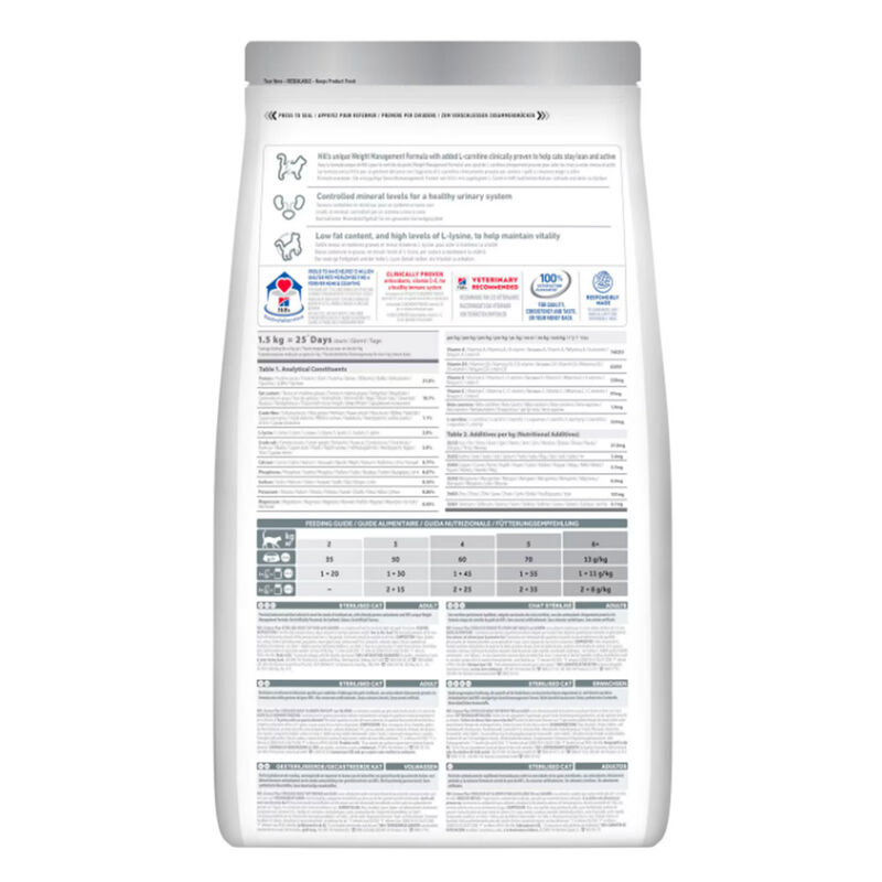 Hill's Science Plan Cat Adult Sterilised Salmone 1,5 kg