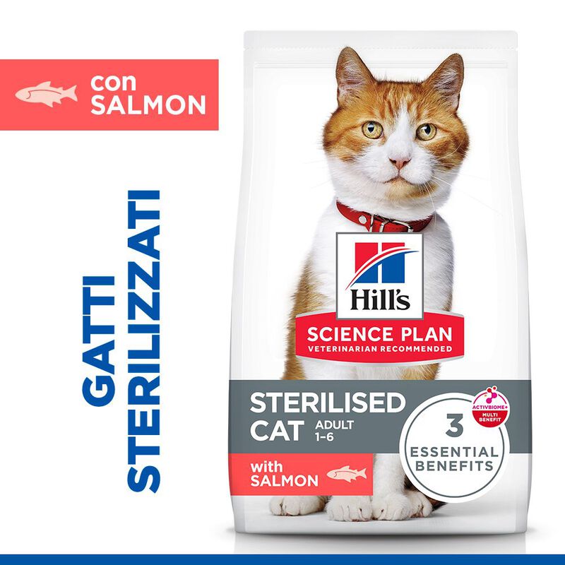 Hill's Science Plan Cat Adult Sterilised Salmone 300 gr