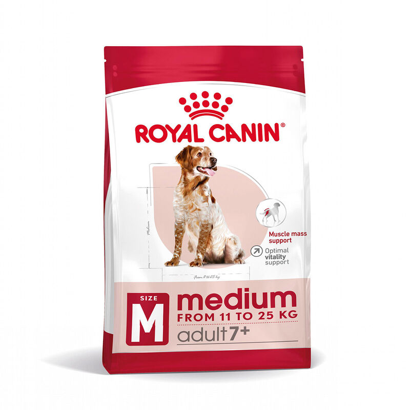 Royal Canin Dog Adult +7 anni Medium 15 kg