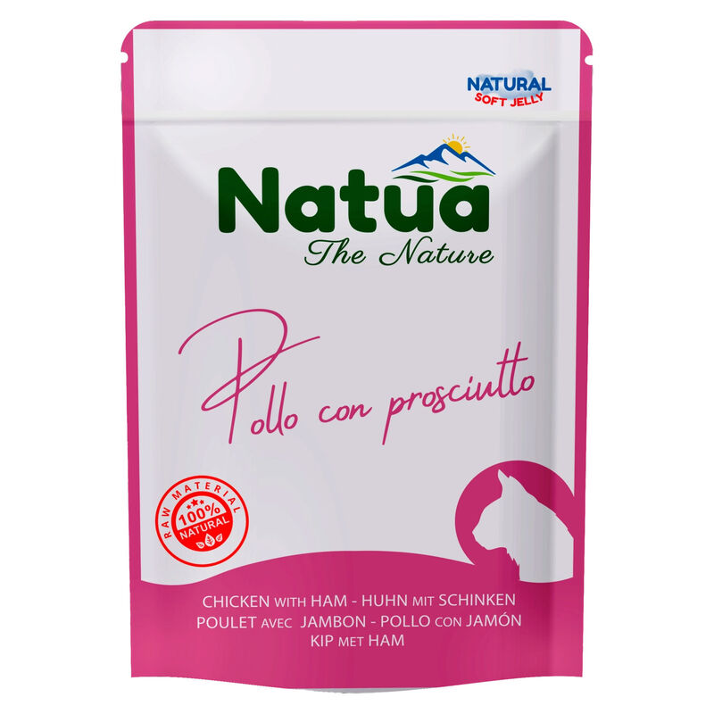 Natua Natural Cat Adult Pollo con Prosciutto 70 gr