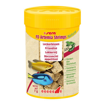 Sera Fd Artemia Shrimps Nature 100 ml - Scad.01 Settembre 26