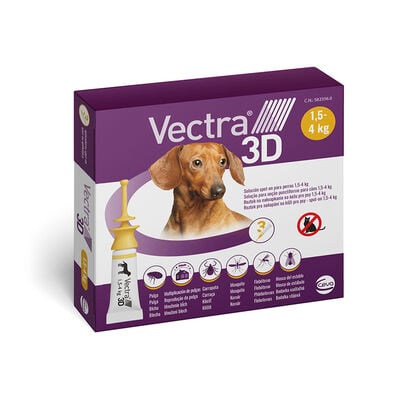 Ceva Vectra 3D per Cani 1,5-4 kg 3 pipette - Scad Ottobre 26