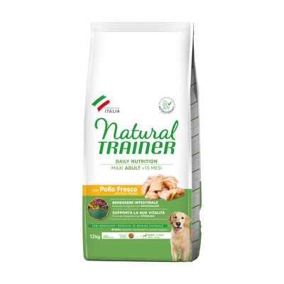 Natural Trainer Daily Nutrition Dog Maxi Adult con Pollo Fresco 12 kg