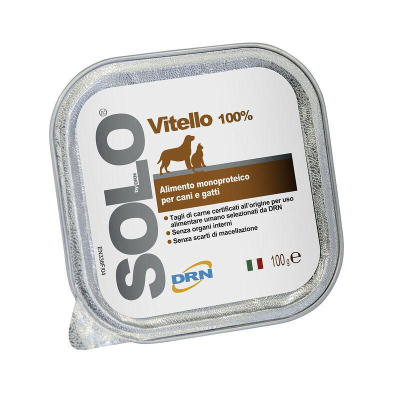 DRN Solo per Cane e Gatto Vitello 100 gr