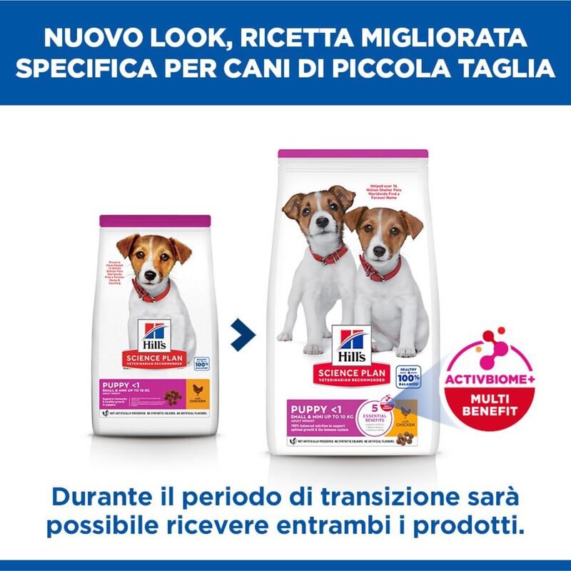Hill's Science Plan Dog  Small & Mini Puppy al Pollo 300 gr
