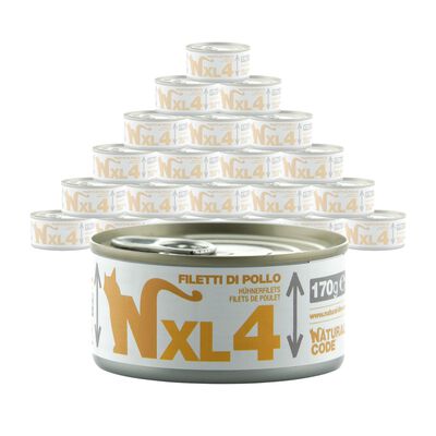 Natural Code Cat Adult Filetti di Pollo 170 gr