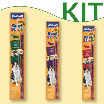 Kit degustazione Vitakraft cane snack 12 gr