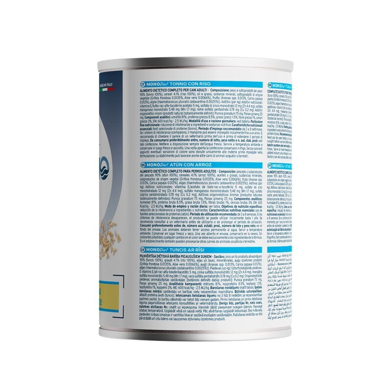 Forza10 MonoDiet Dog Tonno con riso 400 gr