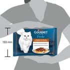 Gourmet Perle Cat Adult Trionfo di Salsa Manzo e Pollo 4 x 85 gr
