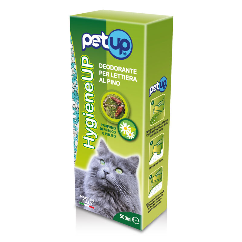 Petup Hygieneup Deodorante al Pino per lettiera 500 ml