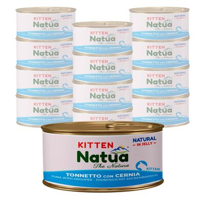 Natua Natural Kitten Tonnetto con Cernia in Jelly 85 gr