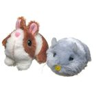 Camon Peluche Tremolini a forma di Topolino o Coniglietto 8 cm