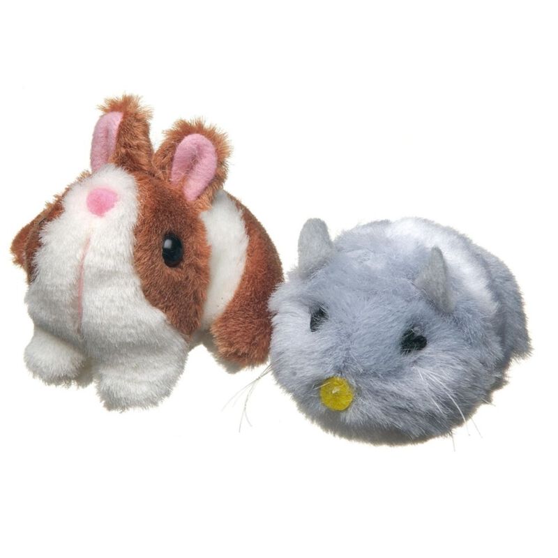 Camon Peluche Tremolini a forma di Topolino o Coniglietto 8 cm