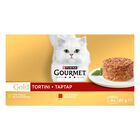 Gourmet Gold Cat Multipack con Tortini al Manzo e Pollo 4 pz x 85gr