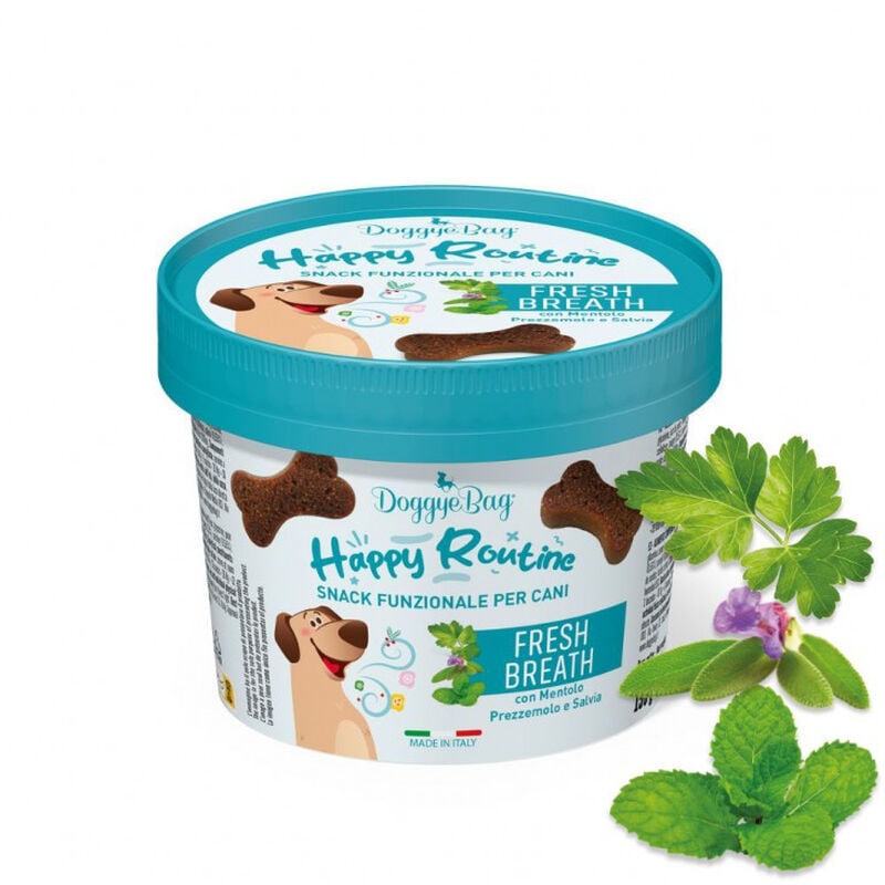 DoggyeBag Happy Routine Snack cane Fresh Breath 150 gr