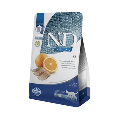 N&D Farmina Ocean Cat Adult Aringa & Arancia 300 gr