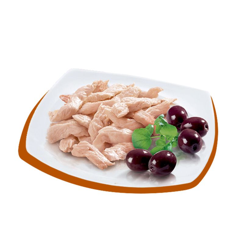 Petreet Cat Sfilaccetti pollo con olive nere 70 gr