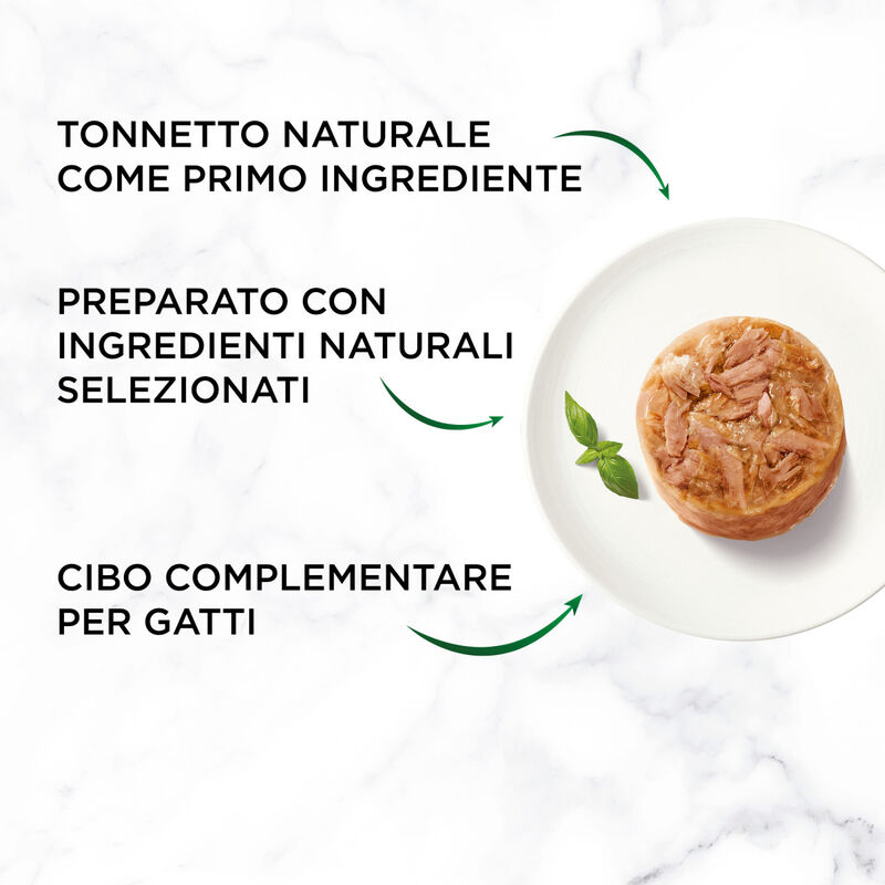 Gourmet Nature's Creations Fiocchi di Tonnetto in Gel&egrave;e 70gr
