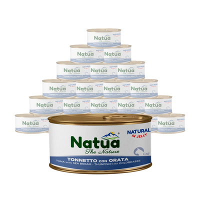 Natua Natural Cat Adult Tonnetto con orata in jelly 85gr