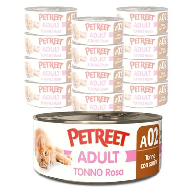Petreet Cat Tonno rosa con surimi 140 gr