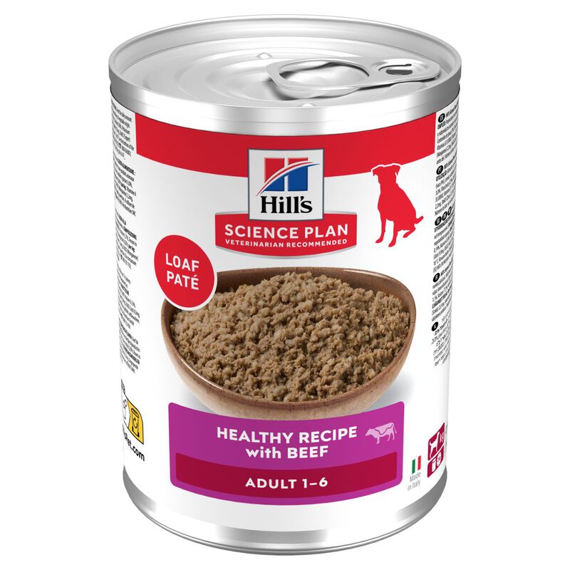 Hill's Science Plan Dog Adult Lattina con Manzo 370 gr