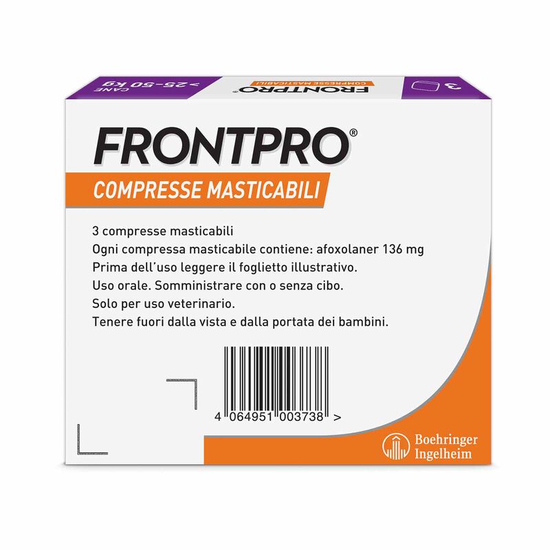 FRONTPRO compresse masticabili per cani 25-50 kg