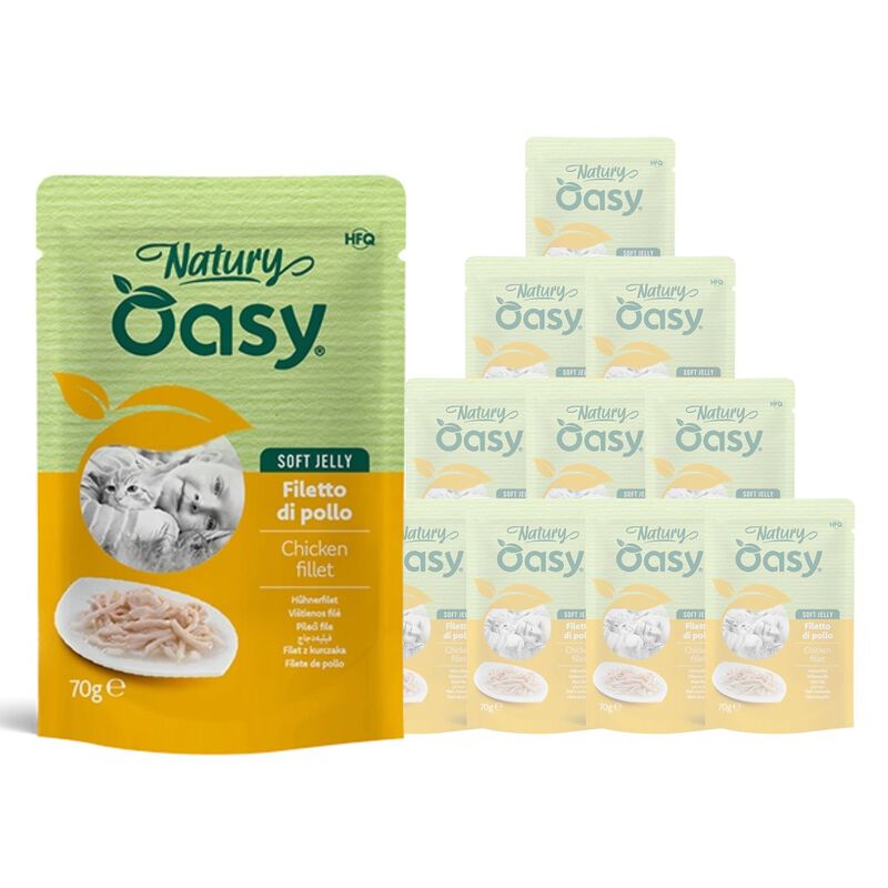 Oasy Natury cat adult Filetto di Pollo 70 gr