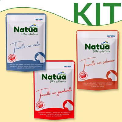Kit Degustazione Natua natural cat adult 70 gr