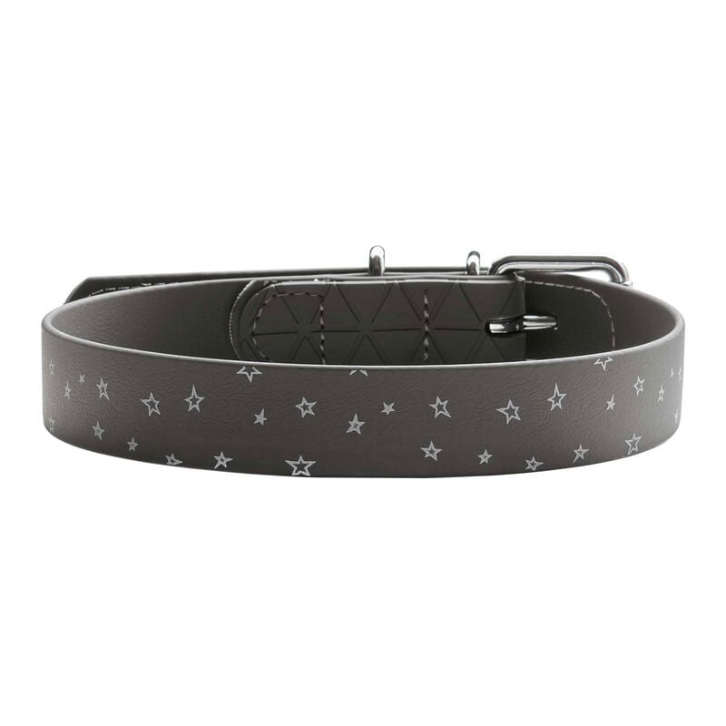 Hunter Collare Convenience Reflect 40/S Grigio con Stelle