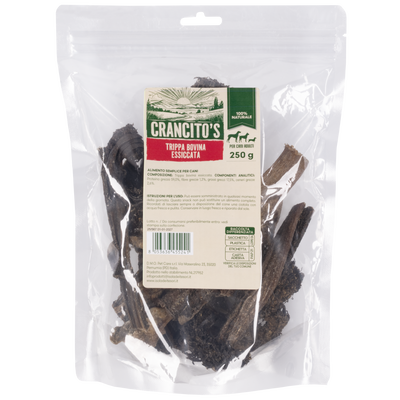 Crancito's Dog Adult Trippa bovina essiccata 250gr
