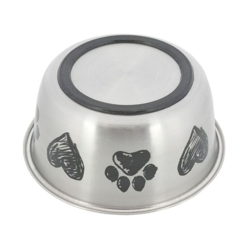 Trixie Ciotola in acciaio inox antiscivolo 15cm - 1000ml