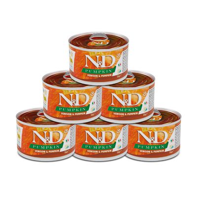 Farmina N&D Pumpkin Dog Adult Mini Cervo e Zucca 140 gr