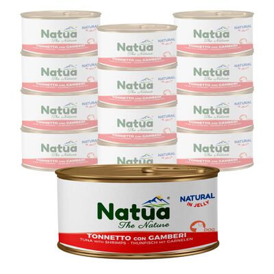 Natua Natural Dog Adult Tonnetto con gamberi in jelly 85 gr