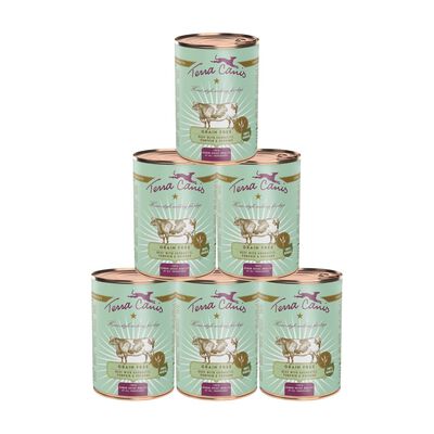 Terra Canis Dog Grain Free Manzo con Zucchino, Zucca e Origano 400 gr