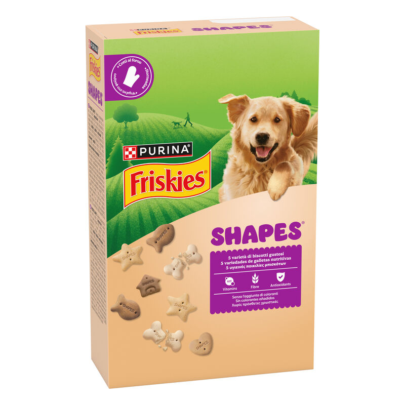 Friskies Shapes Biscotti per cani al Pollo 800 gr
