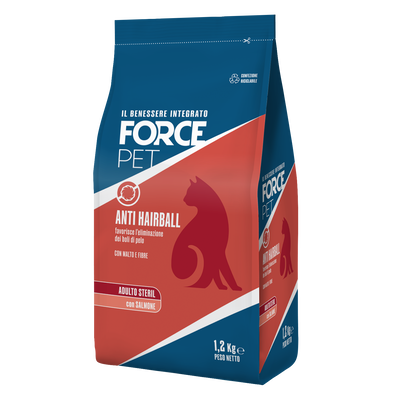 Forcepet Cat Adult Steril Antihairball con salmone 1,2kg