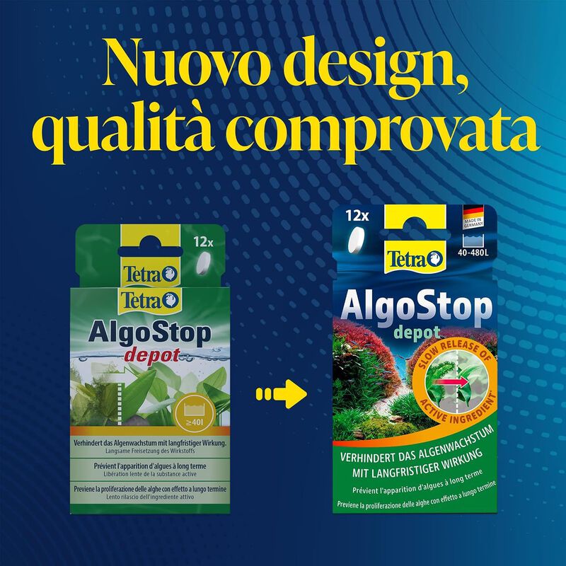 Tetra AlgoStop depot 12 Tavolette