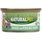 Naturalpet Cat Adult Mousse Pesce 85gr