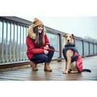 Hunter Impermeabile per cani Uppsala Cozy nero e rosso tg. 35