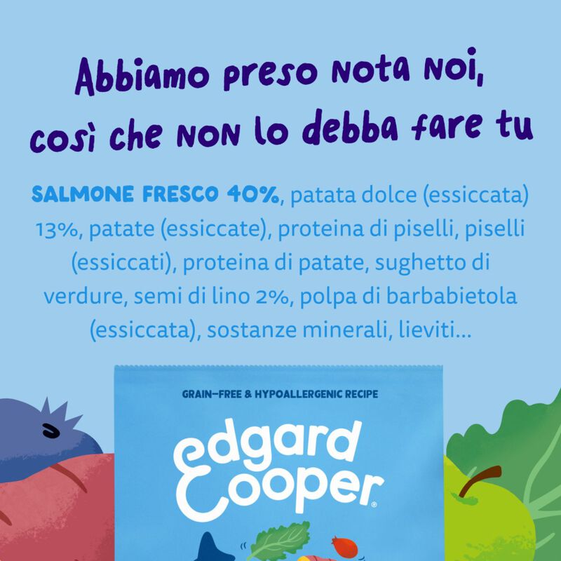 Edgard & Cooper Dog Adult Large Breed Salmone 12 kg