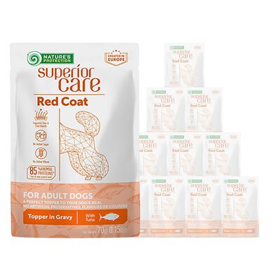 Nature's Protection Superior Care Dog Adult Pelo Rosso con Tonno 70 gr