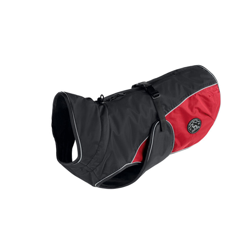 Hunter Impermeabile per cani Uppsala Cozy nero e rosso tg. 30