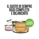 Schesir Cat Adult Tonnetto e pollo con riso in brodo 85g