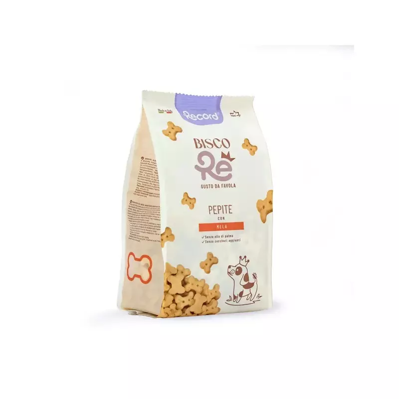 Record Biscotti per cani BiscoRe Pepite alla mela 400 gr