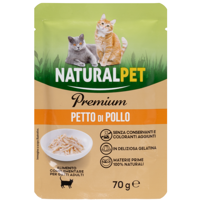 Naturalpet Premium Cat Adult Pollo 70g