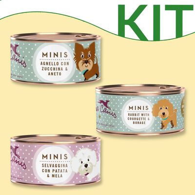 Kit degustazione Terra Canis Dog Minis100 gr
