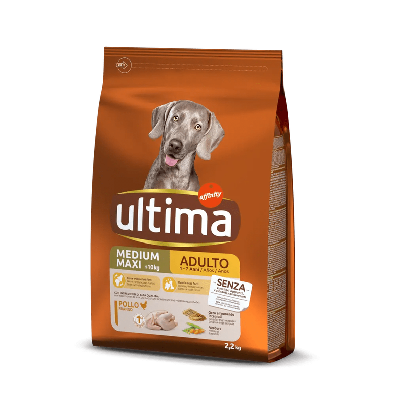 Ultima Dog Adult Medium Maxi al Pollo 2.2 kg