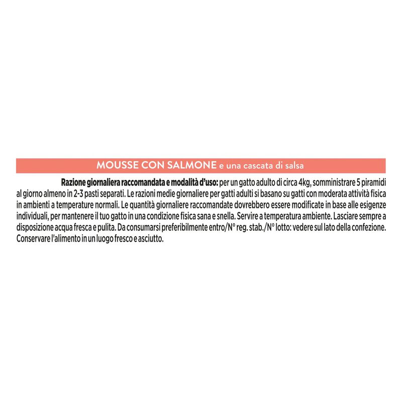 Gourmet Revelation Cat Mousse con Salmone 4 x 57 gr