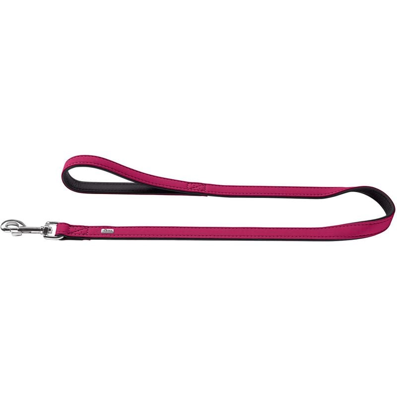 Hunter Guinzaglio da passeggio Softie 15/110 Lampone e nero